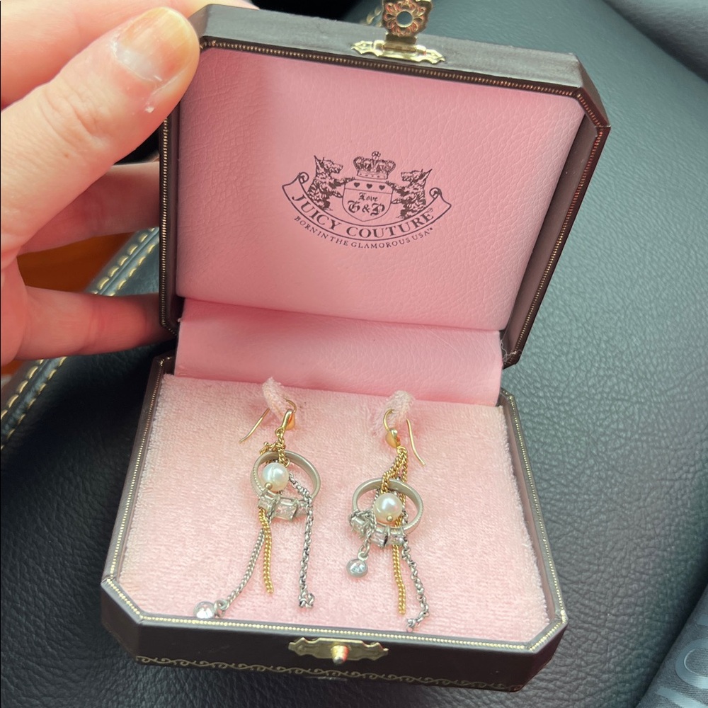 Juicy Couture earrings